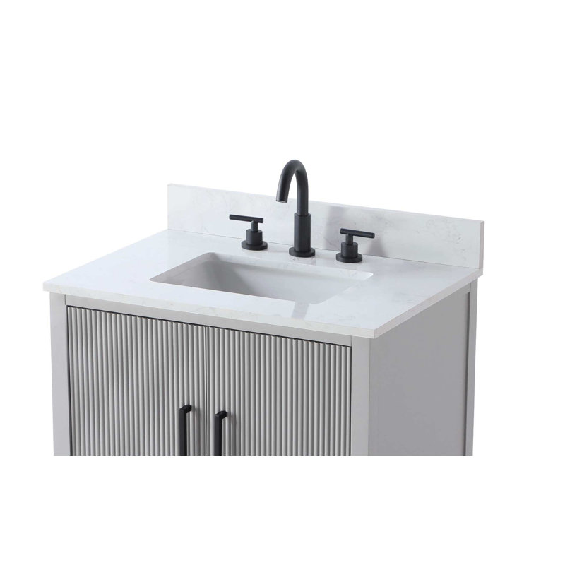 Dosseret de 30 pouces en marbre blanc