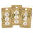 Dritz Recycled Cotton Koala Button, 18mm, Natural, 9 Buttons