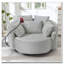 Fauteuil demi-tonneau pivotant à 360 °-1100501260