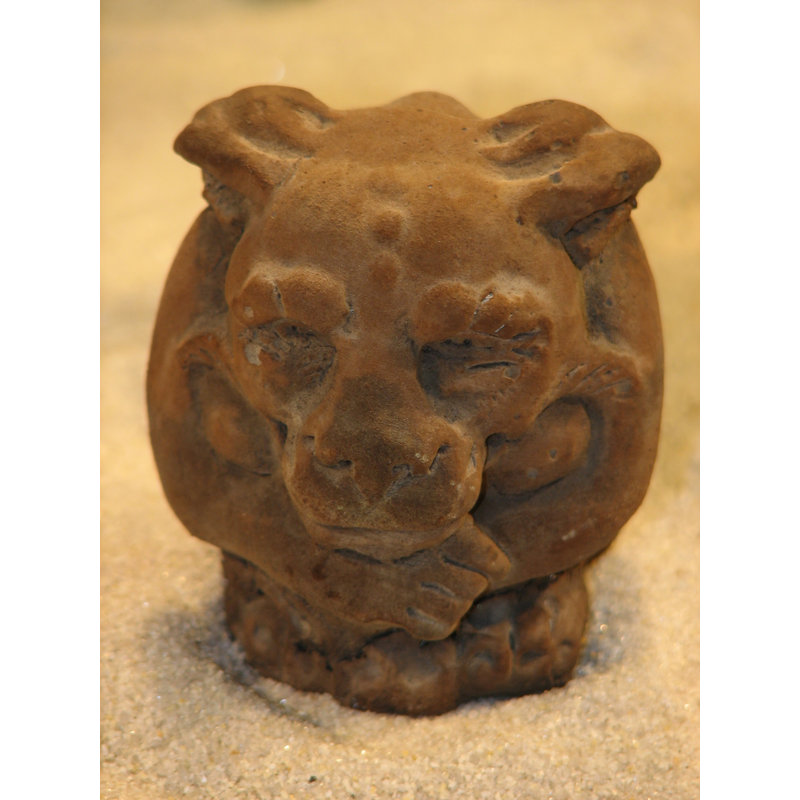 Igor Statue Wall Décor, 3" H x 2.5" W x 3" D, Dark Walnut