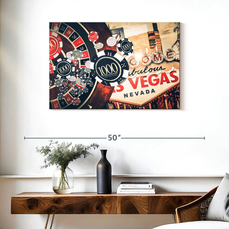 Kavia Las Vegas Roulette, H 24 po x l 36 po