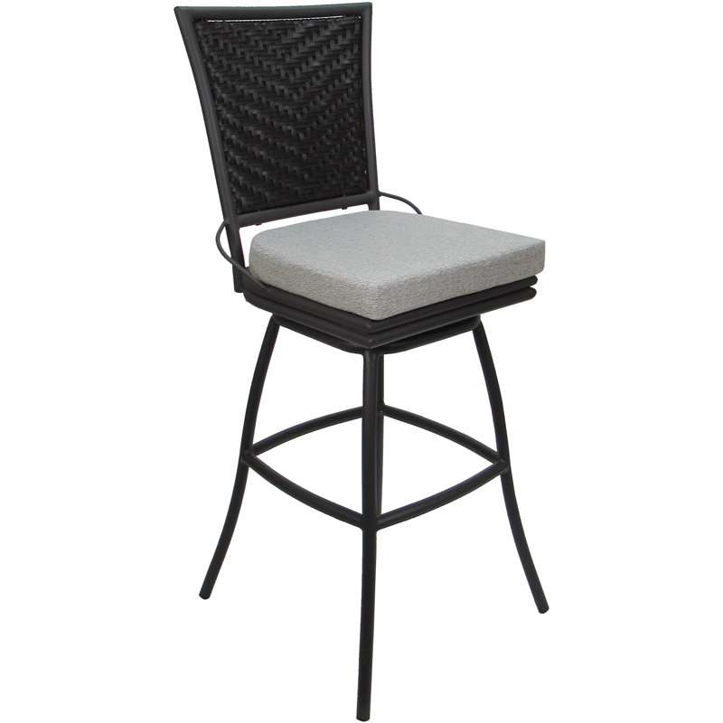 Lin, Noir, 34", Gris foncé