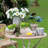 Sand And Cement Nautilus Shell Planter With Textured Beige Finish-119134714