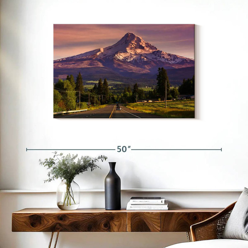 Alvord Road To Mount Hood, H 24 po x l 36 po