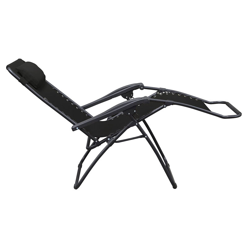 Folding Zero Gravity Chair, Black