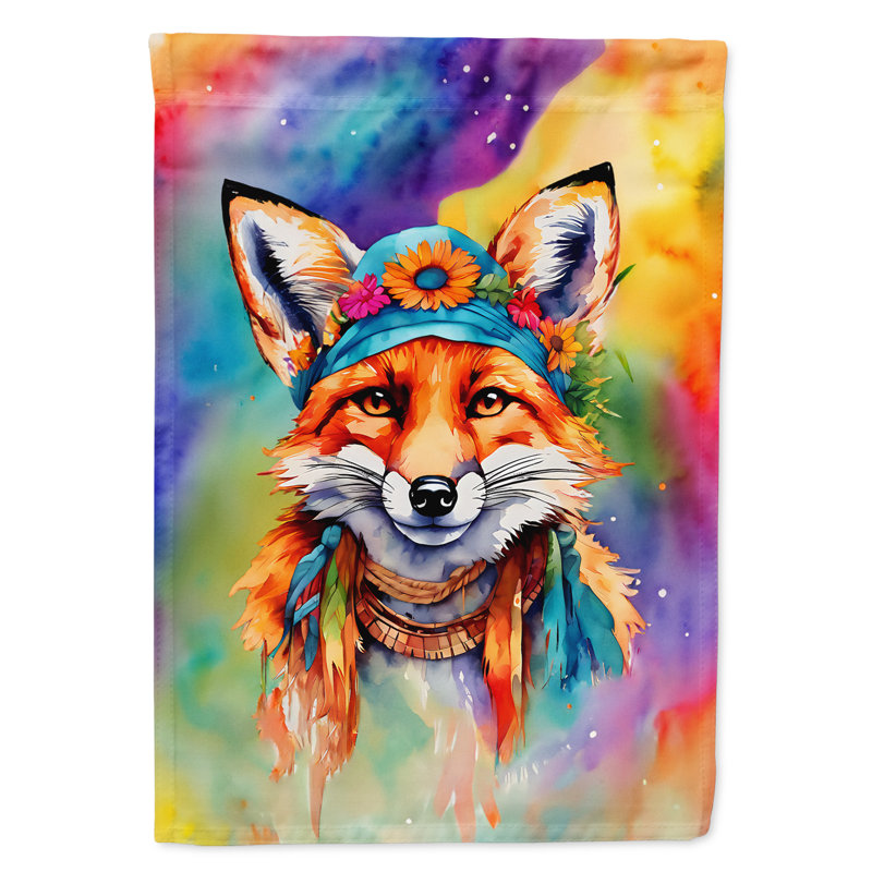 Drapeau de jardin hippie