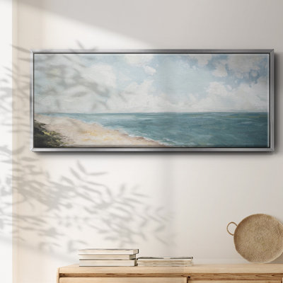 " Beach View " Painting Print
