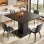 Extendable Dining Table with Hidden Storage & Locking Tabletop – 120×120cm-713665553