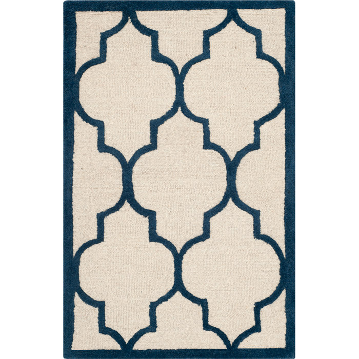 Tapis en laine touffeté à la main Cannen, Rectangle 3 pi x 5 pi