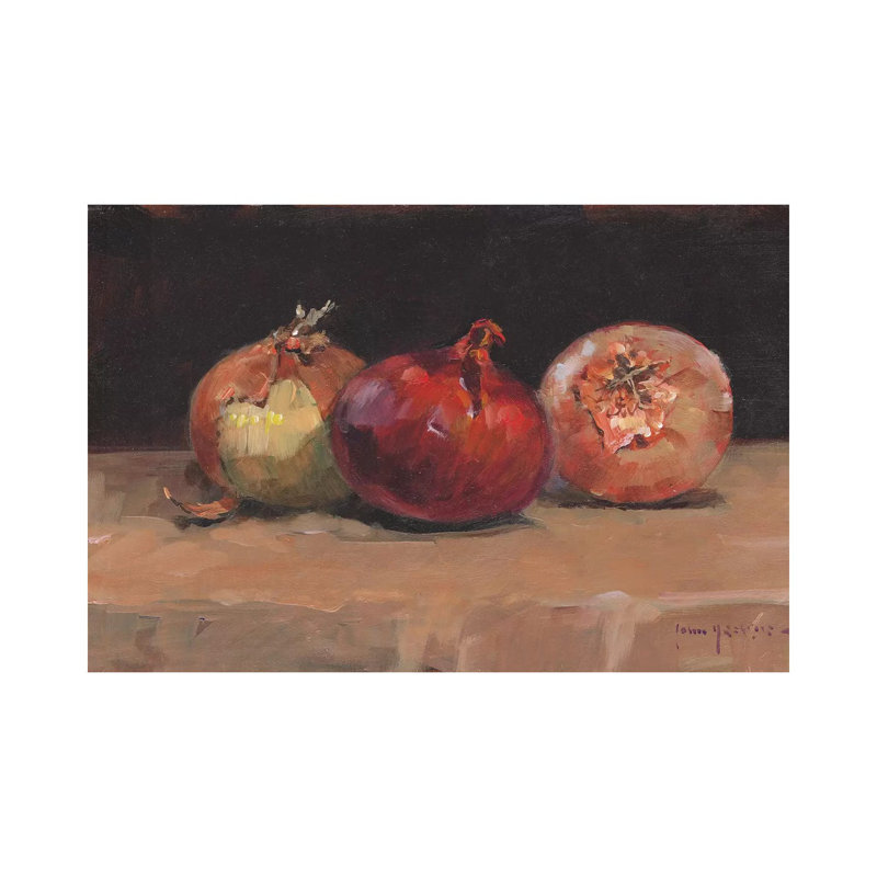 Onions 1 Piece Wrapped Canvas Wall Art, 30.48cm H x 45.72cm W