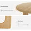 Table d'appoint ronde avec placage en chêne et pieds en bois massif Jadida-2055079485