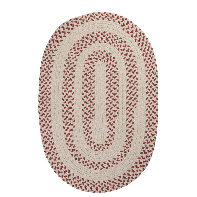 Tapis réversible en mélange de laine bois de rose Talamantez, Tapis de couloir 2 pi x 8 pi