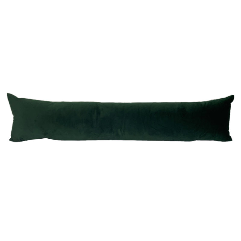 Knollwood Velvet Draught Excluder, Dark Green