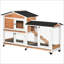 Cage pour animaux, clapier mobile en bois