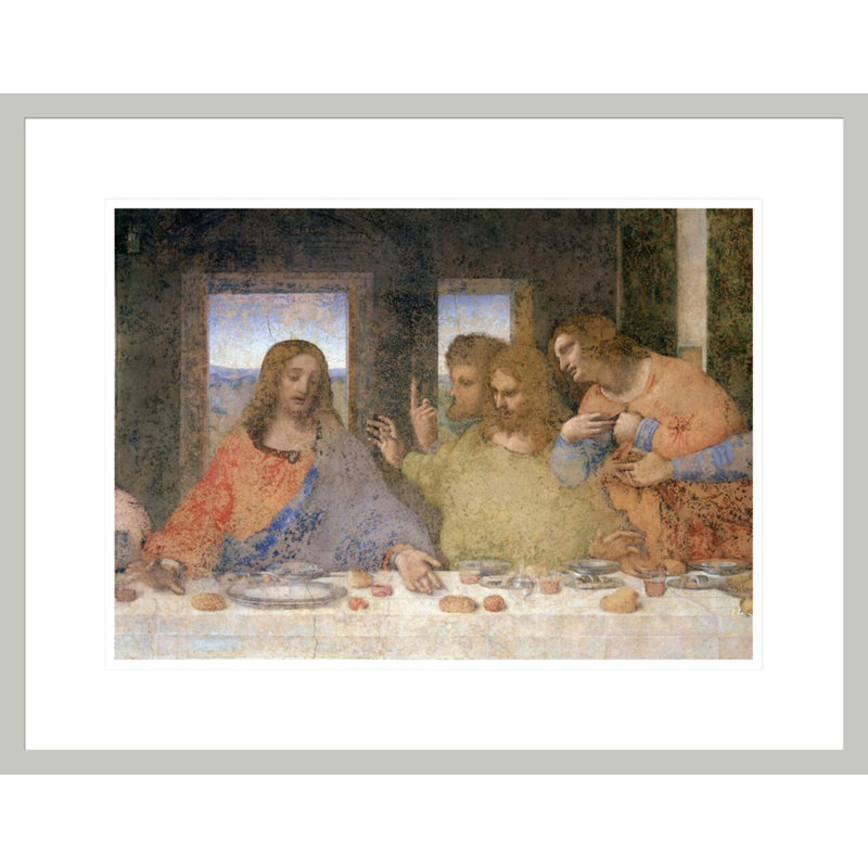 La Cène par Leonardo Da Vinci, 17.07" H x 21.75" W