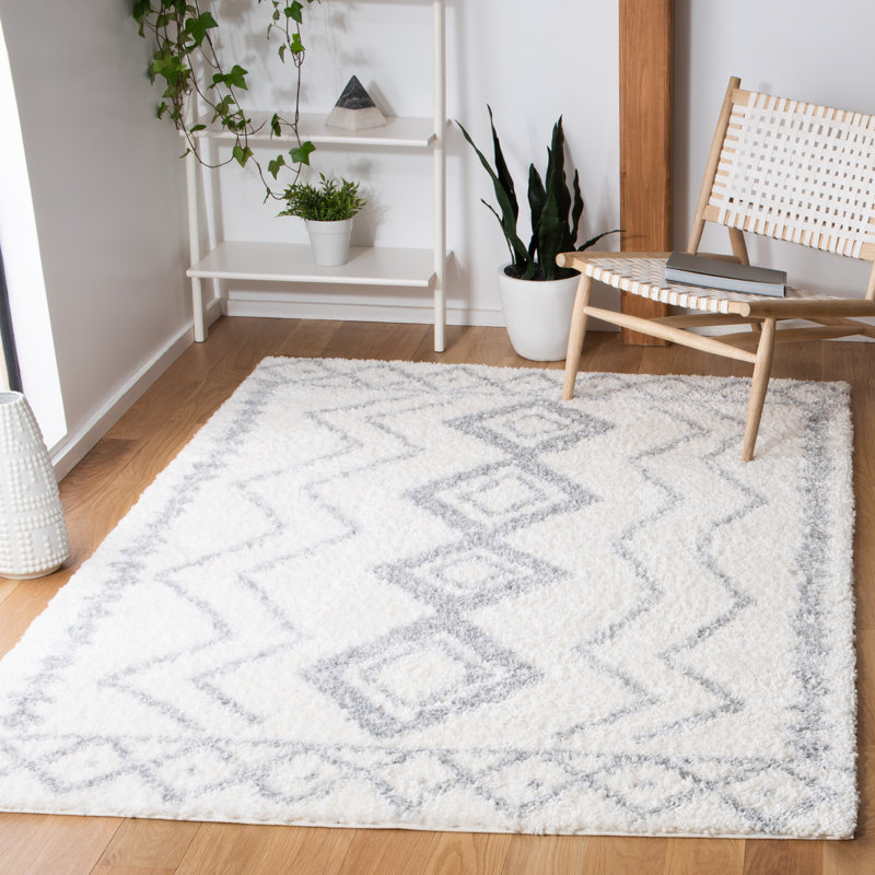 Glick Shag Performance Southwestern Rug, Rectangle 5'3" x 7'6"