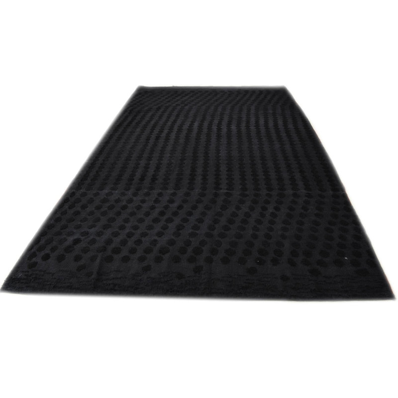 Tapis noir Iniguez