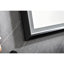Miroir de salle de bain 72 po x 48 po à DEL avec cadre en aluminium, miroir de meuble-lavabo mural, anti-buée, mémoire, 3 couleurs, réglable en continu-371365811-408161387