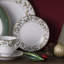 Ensemble de 4 assiettes à pain et beurre / apéritif Noritake Holly & Berry Gold, 6 1/4 po