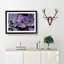 Lilac & Green Succulent Plant - Picture Frame Painting Print-55582511-55582512