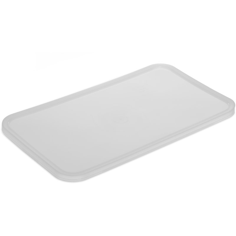 Couvercle transparent en polyéthylène rectangulaire
