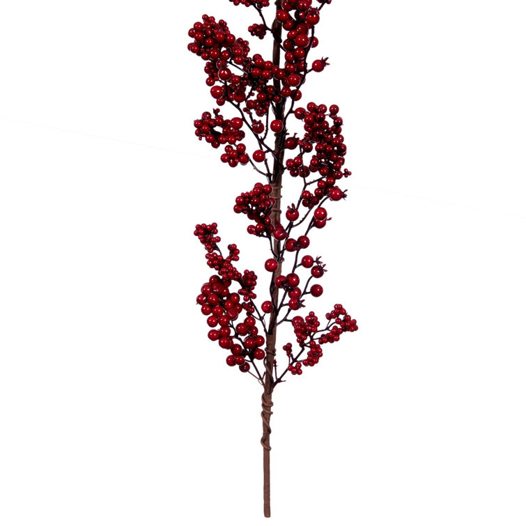 The Holiday Aisle® Berry Stems, Bushes, And Sprays Arrangement ...