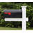 Arthur Plastic Post Mounted Mailbox