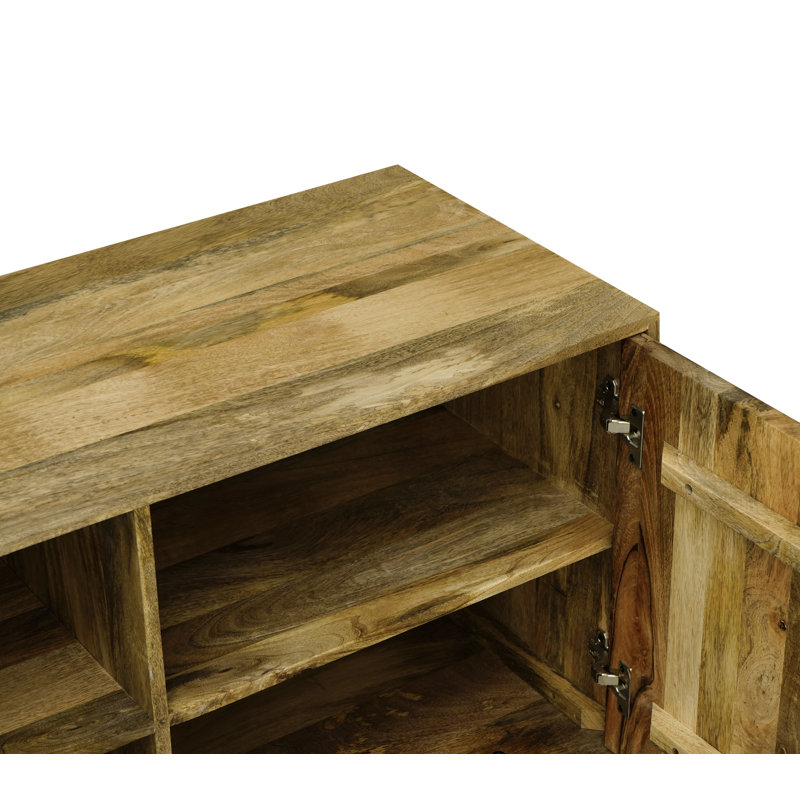 Saul 110cm 2 Door Sideboard - Mango Wood