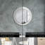 Huldar Glass Flat Wall Mirror