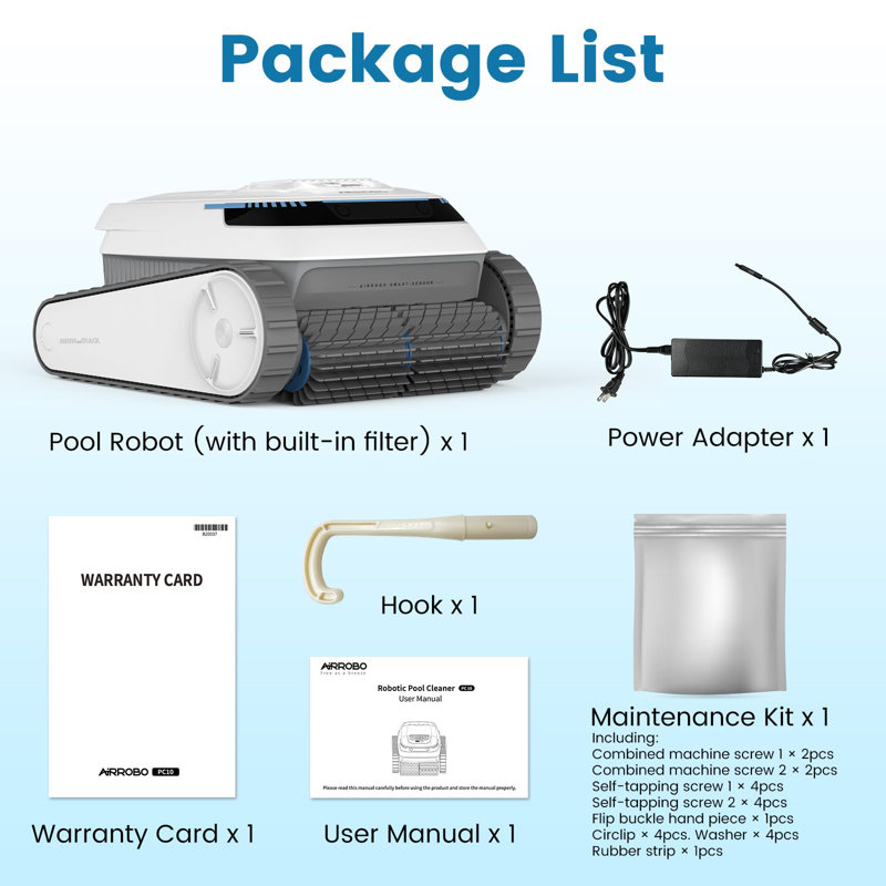 Cordless Robotic Pool Cleaner With Smart Navigation – Wall Climbing Pool Vacuum, 120-Min Runtime For In-Ground Pools