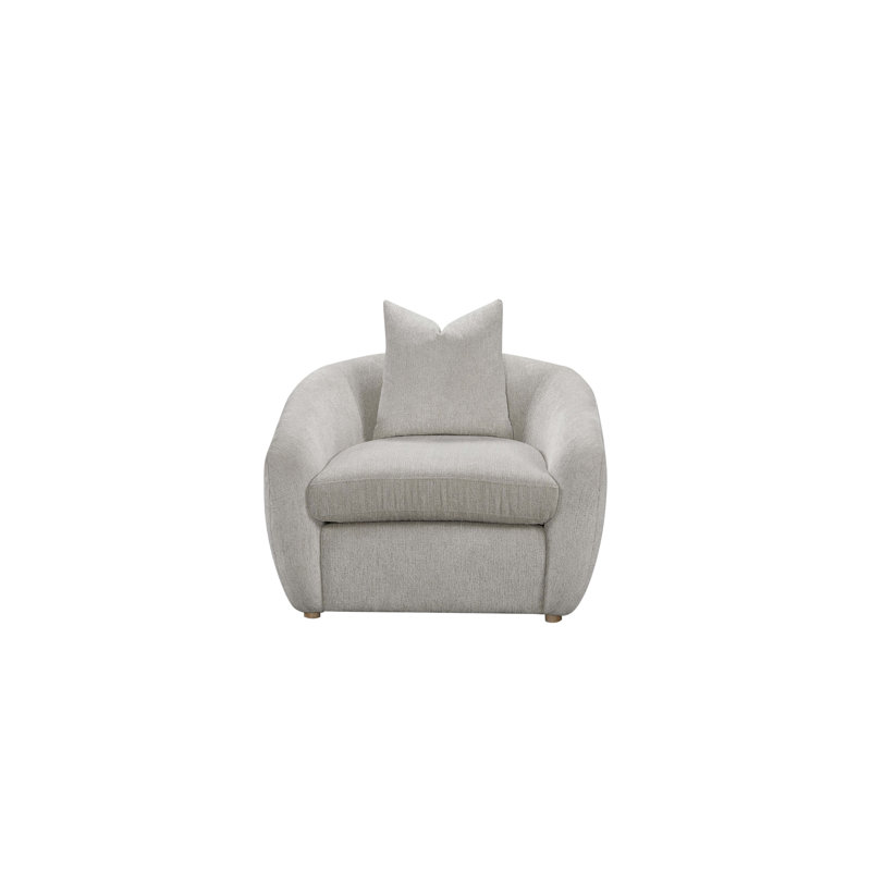 Chaise d'appoint avec coussin