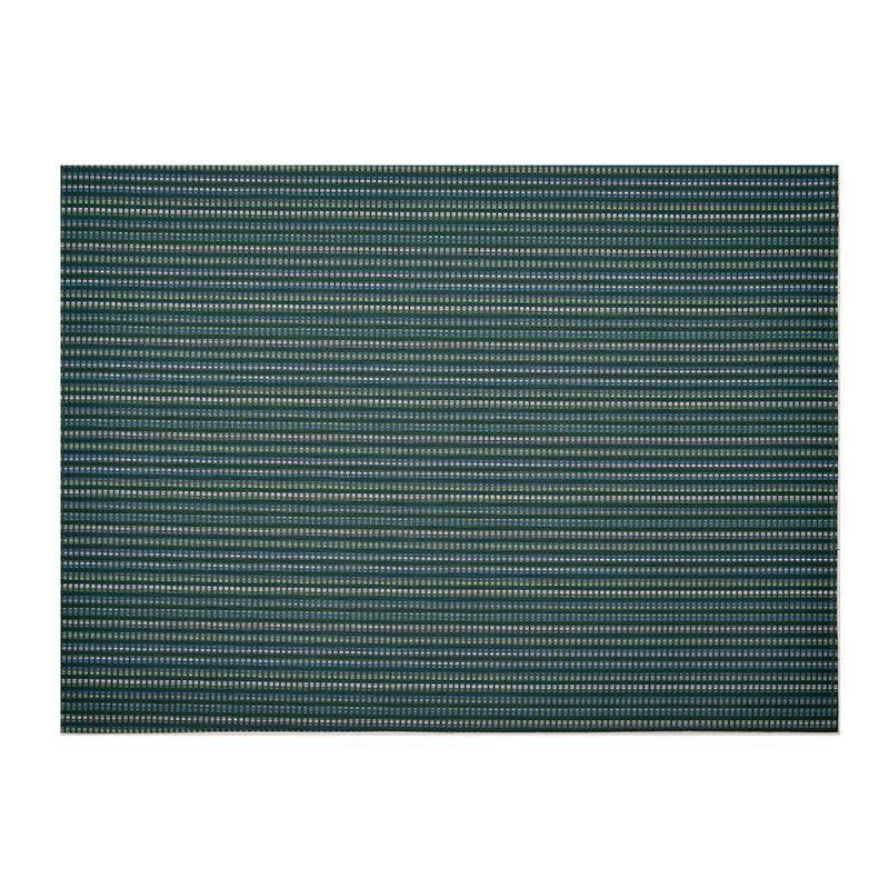 Tambour Ivy Stripe Easy Care 26"x72" Wool-Synthetic Floor Mat