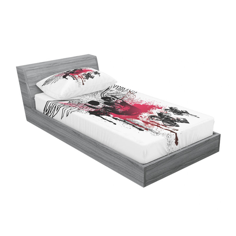 Microfiber Sheet Set, Twin XL Sheet Set with Fitted Sheet