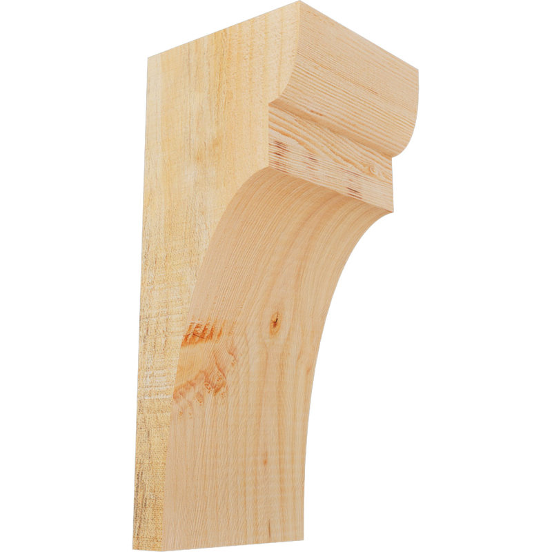 Yorktown Corbel, H 14 po x l 6 po x P 6 po, Sapin de Douglas, Sciage brut