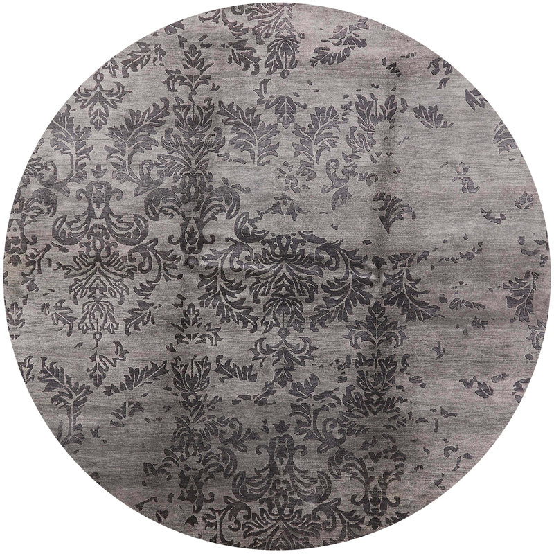 Delna Moroccan Indoor Rug, Round 4'