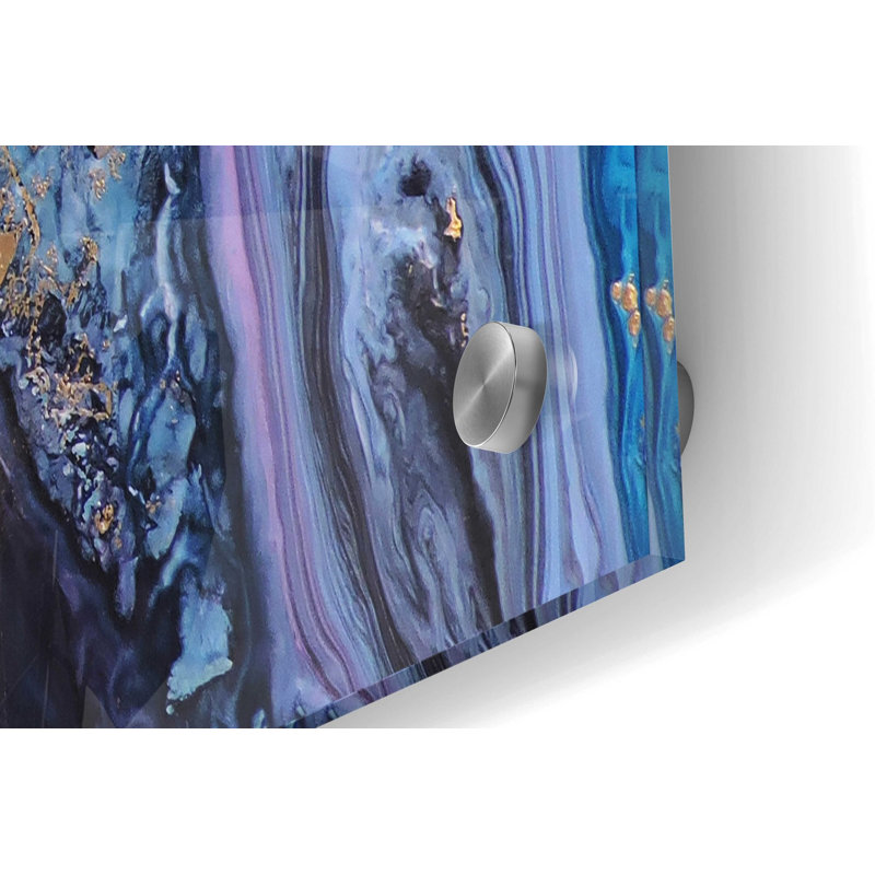 «Elfragmento» par Leticia Herrera, art mural en verre acrylique, H 24 po x l 36 po x P 0,2 po
