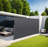 Sunny yard 1.58 " D Polyester Cover Retractable Patio Awning-101775308