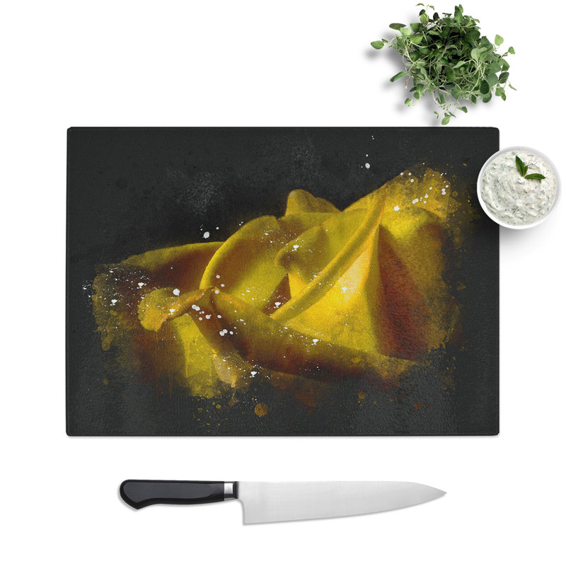 Rose Flower Vol.2 Chopping Board, 28.5cm W x 39cm L