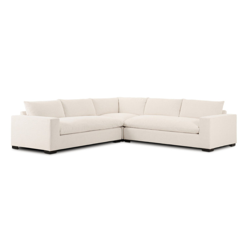Grant 3 Pc Sectional W/ Arms-114