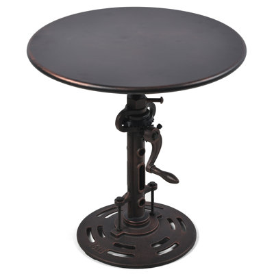 Juyoung Iron Top End Table