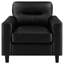 Chaise avec accoudoirs en similicuir Écosse-122453699