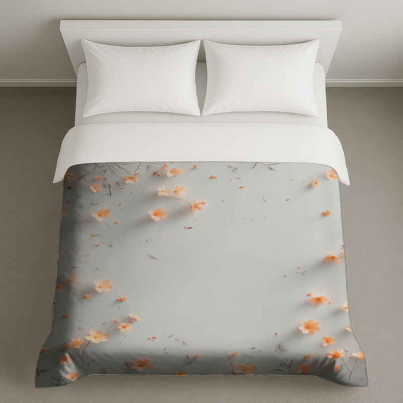 Housse de couette à motif floral Wildflowers, Grand lit