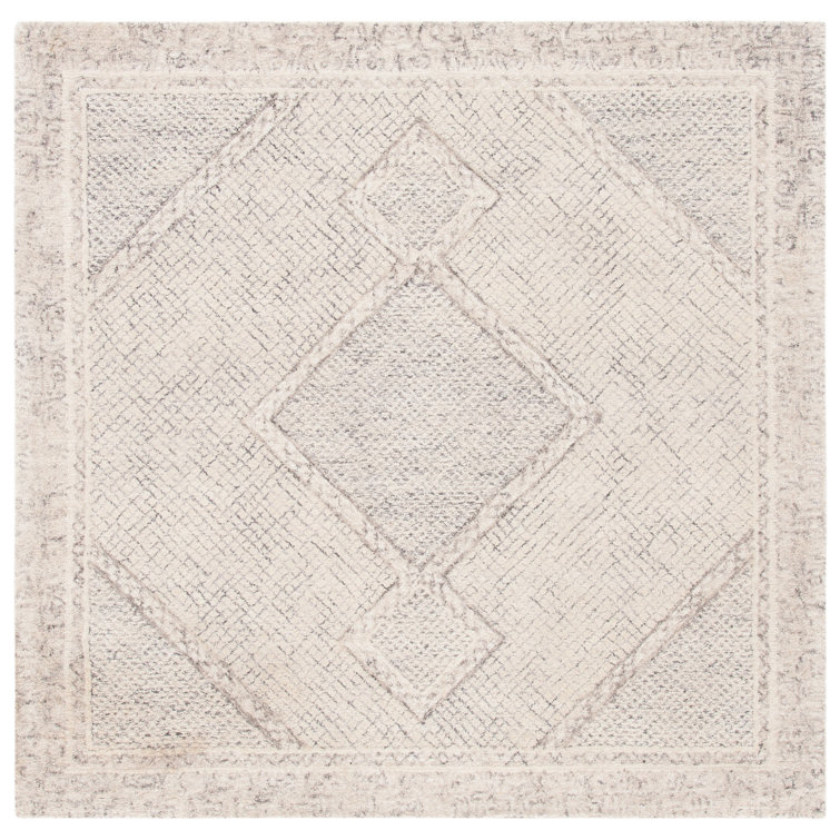 Conroy Hand Tufted Wool Geometric Rug
