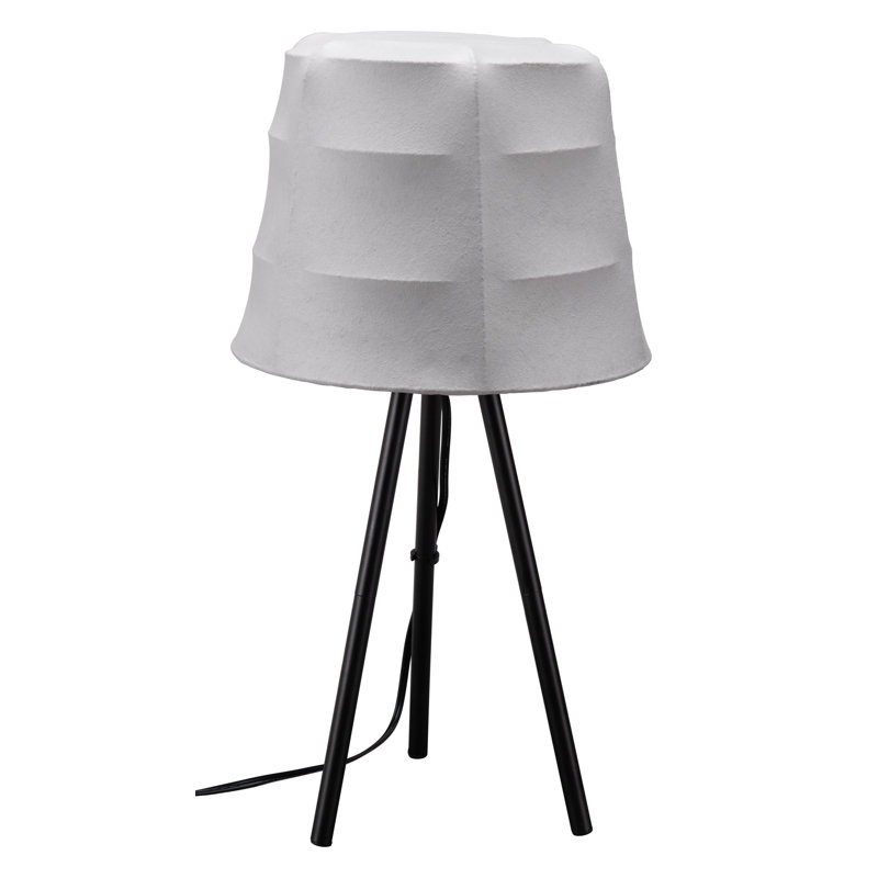  Lampe de table grise et noire