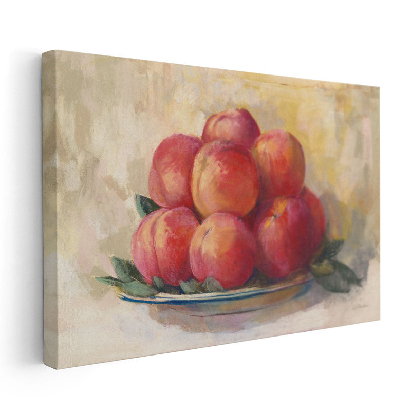 Fruit Bowl - reproduction d'art sur toile, H 12 po x l 18 po