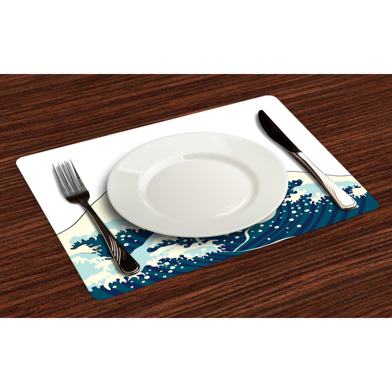 Polyester Nautical Rectangle Placemat