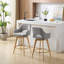 Tabouret de comptoir pivotant en H 26,8 po Wylee-53376726