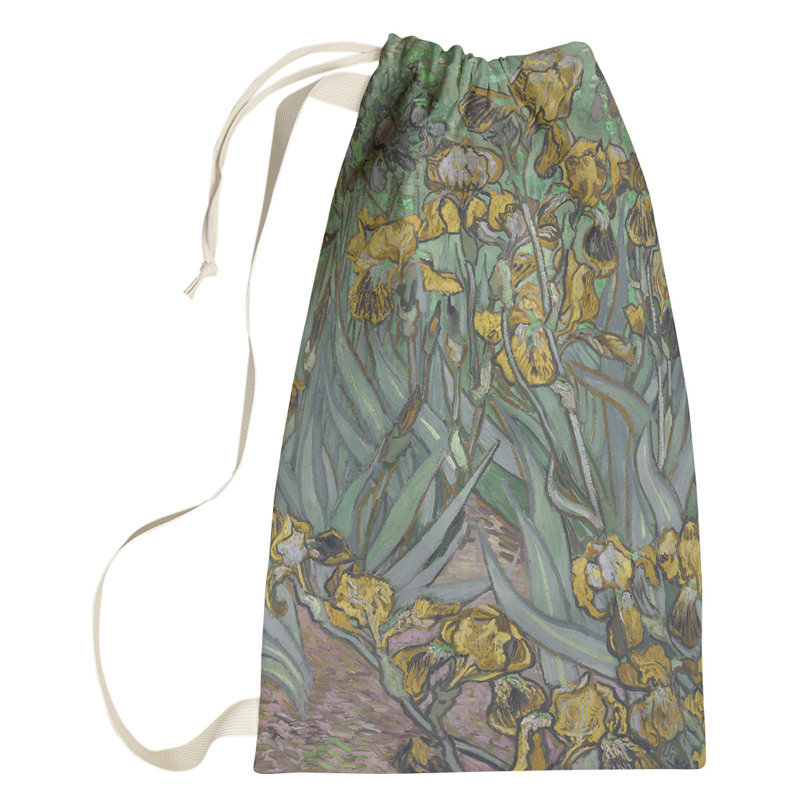 Sac à linge irises Browerville, Petit (H 64 po x l 20 po x P 1,5 po), Jaune