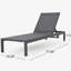 Chaise longue, ensemble de 2, pour l'extérieur-1515390340
