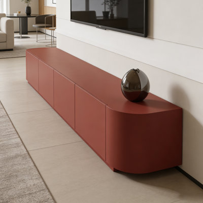 Meuble télé simple en bois avec 4 tiroirs